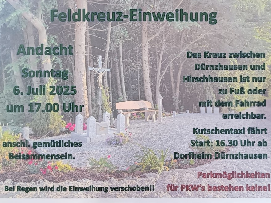 Plakat Feldkreuz