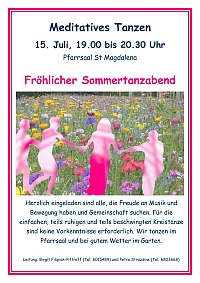 Tanzabend Juli 25