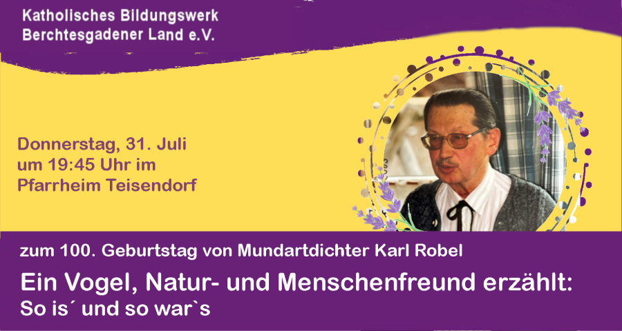 100. Geburtstag von Karl Robel