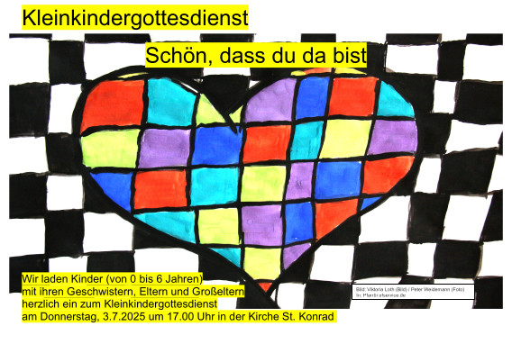 Kleinkindergottesdienst am 03.07.2025