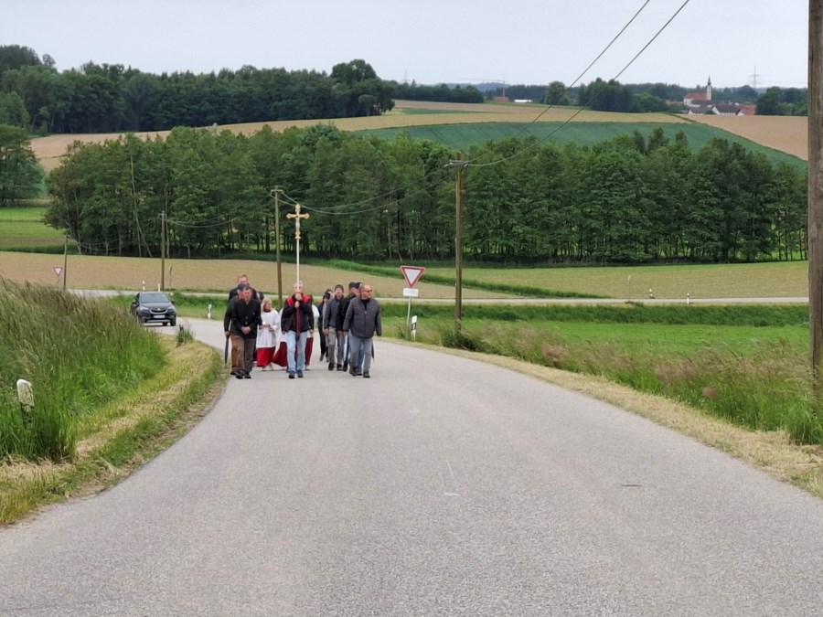 Taufkirchen, Bittgang Hofkirchen-Tegernbach