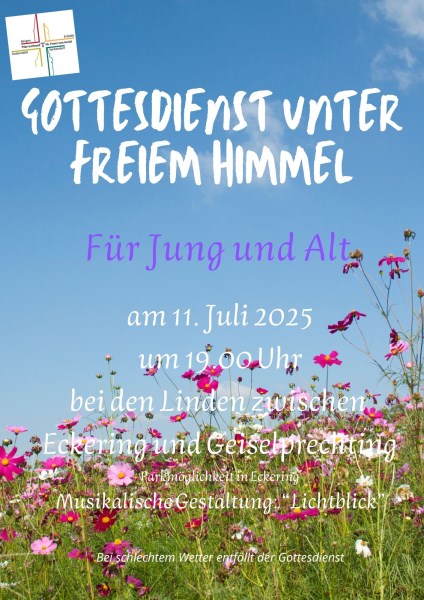 Gottesdienst unter den LInden in Eckering
