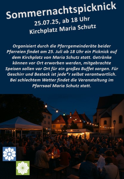 Plakat Sommernachtspicknick 2025