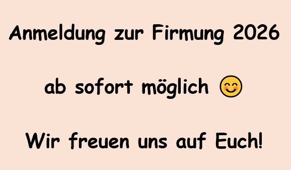 Firmung 2026