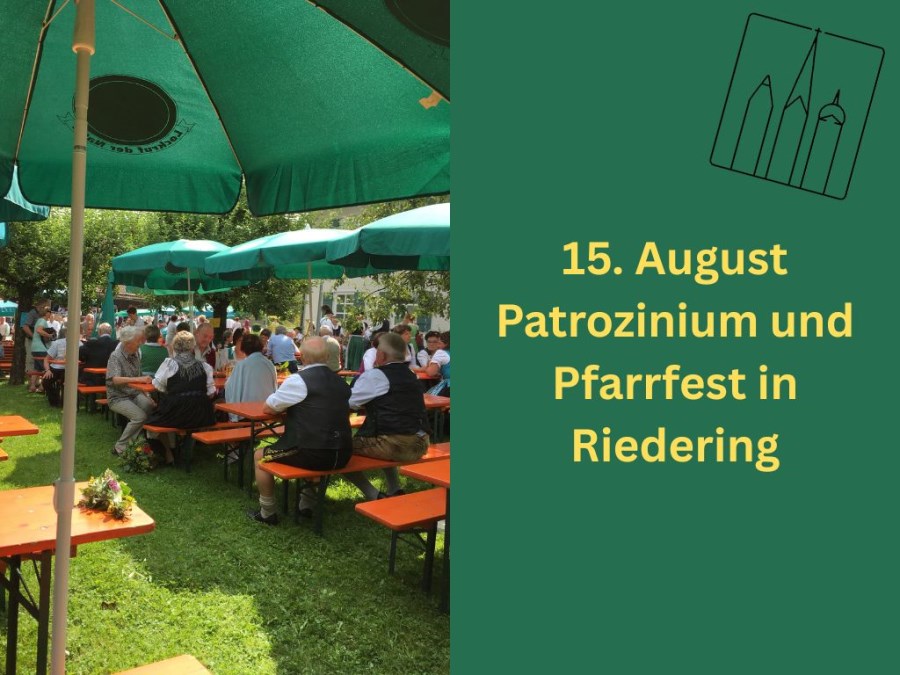 Slider Pfarrfest Riedering 2025