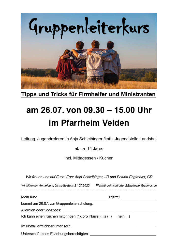 Gruppenleiterkurs