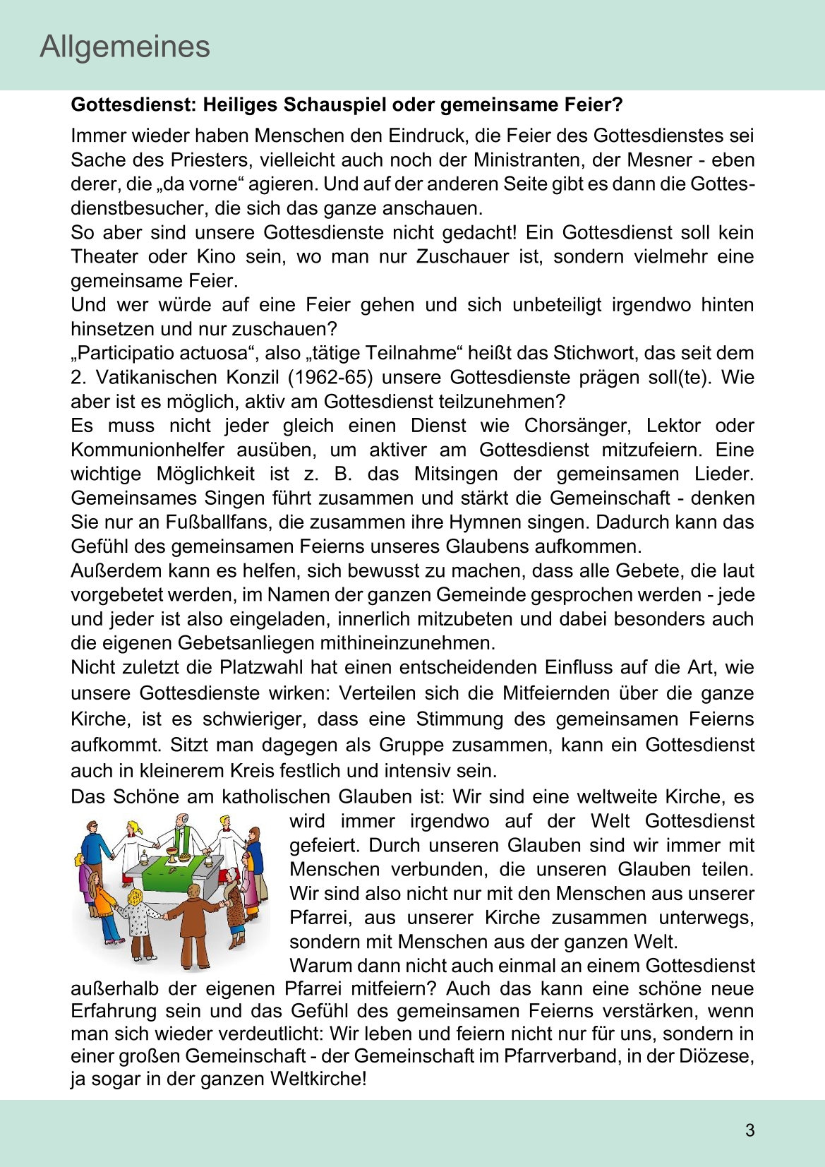 Pfarrblatt für die Pfarrverbände Hörgertshausen-Gammelsdorf und Mauern 14. Juli bis 10. August 2025 Seite 03