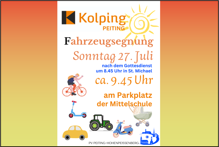 NEWS-2025 Fahrzeugsegnung