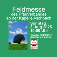 Plakat Feldmesse 2025 quadratisch