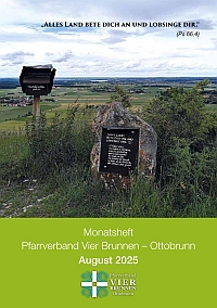 Titelblatt Monatsheft August 2025