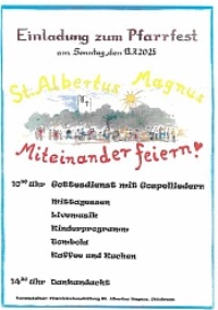 Plakat Pfarrfest AM