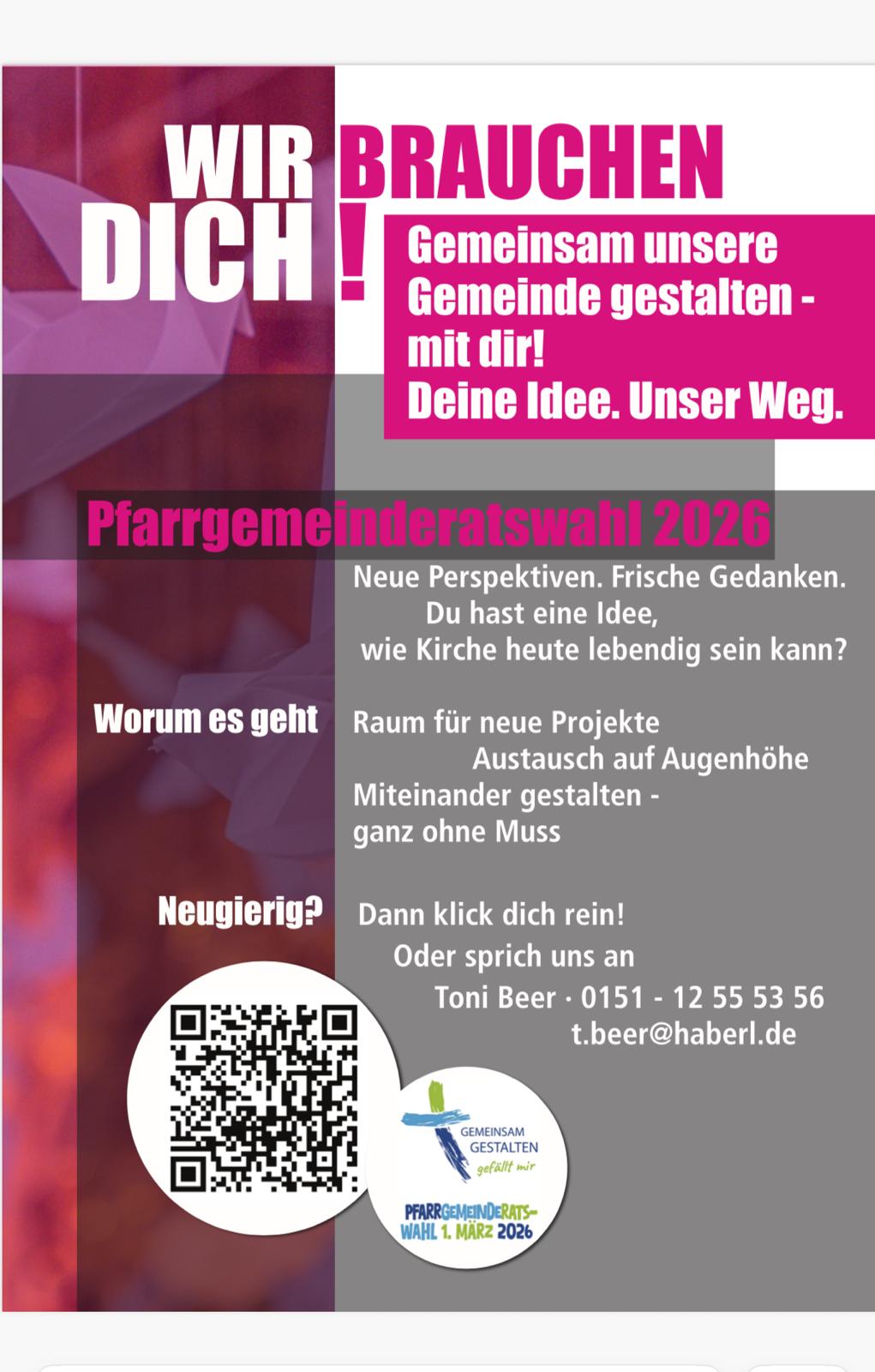 250717 PGR - Wir brauchen dich
