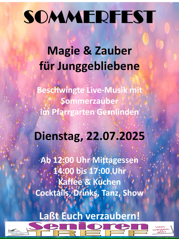 Sommerfest-Senioren Bruder Konrad Gernlinden 22.07.25