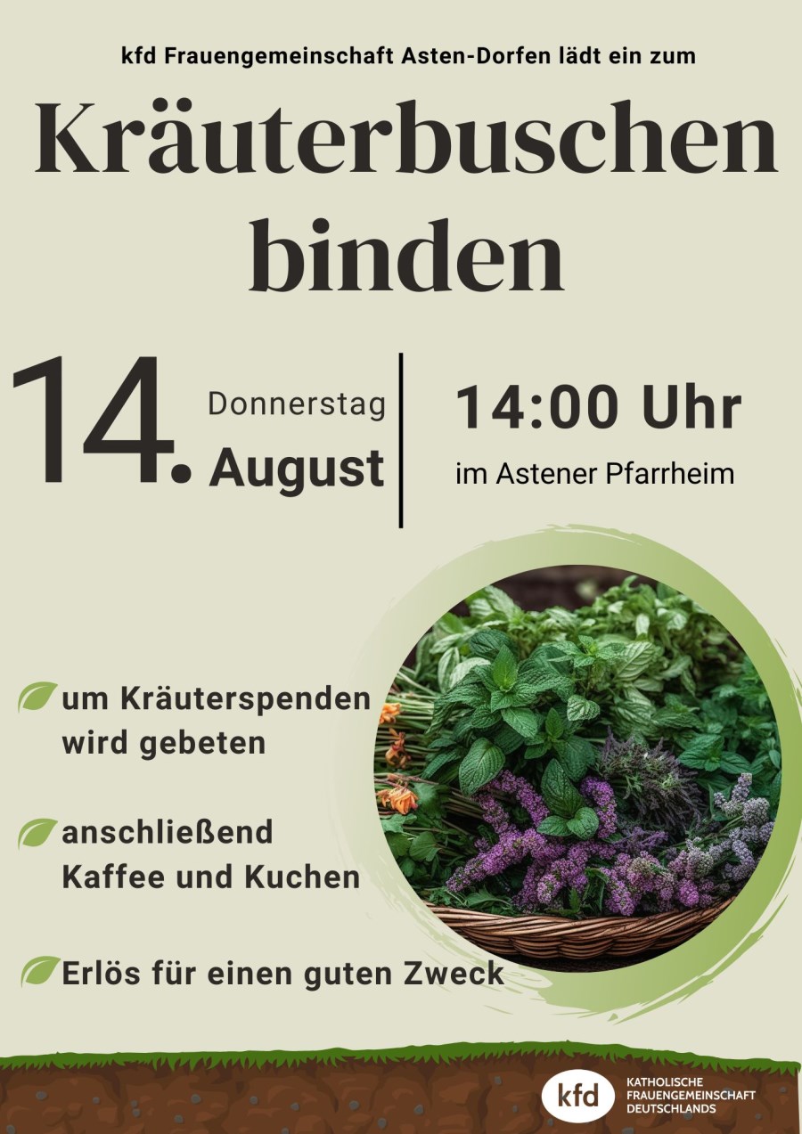 Kräuterbuschen 14.08.25
