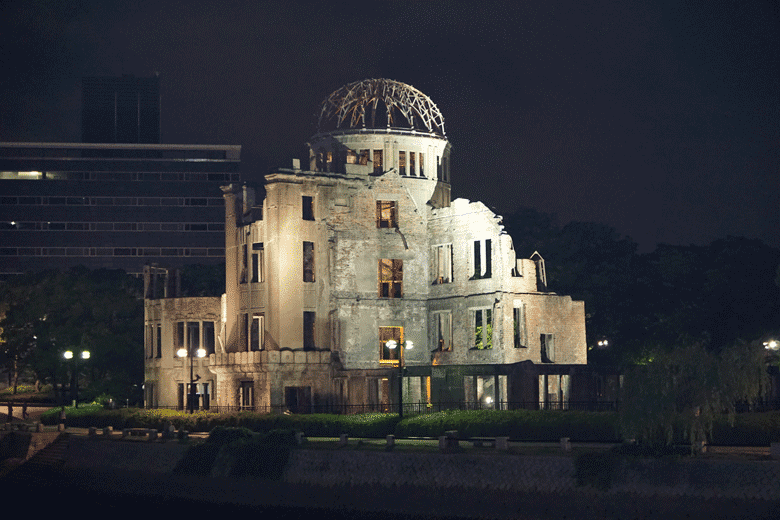 Hiroshima Gedenken Nacht