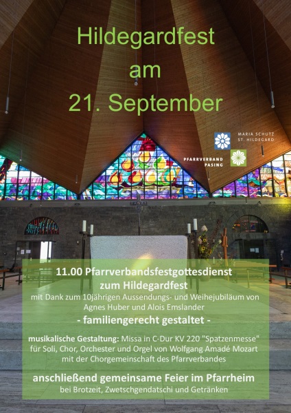 Plakat Hildegardfest 2025