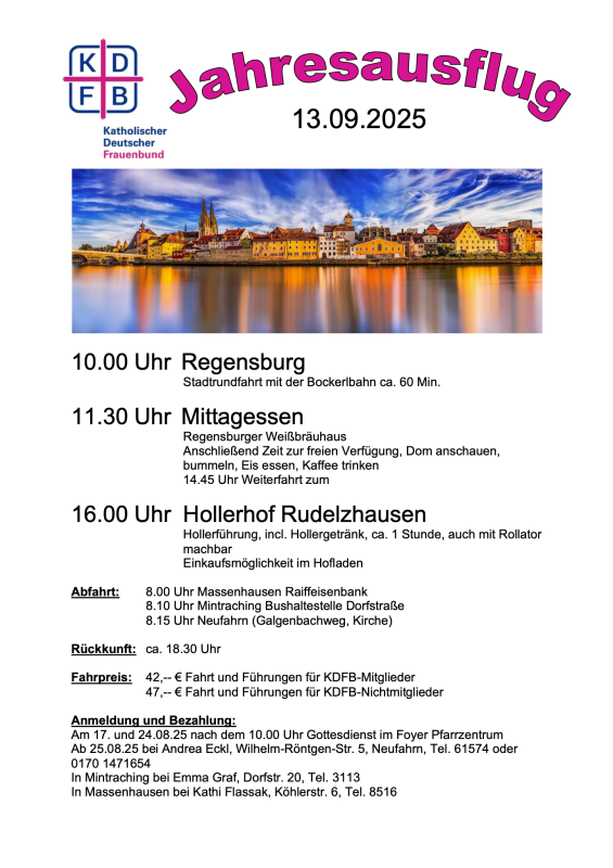 Ausflug Frauenbund