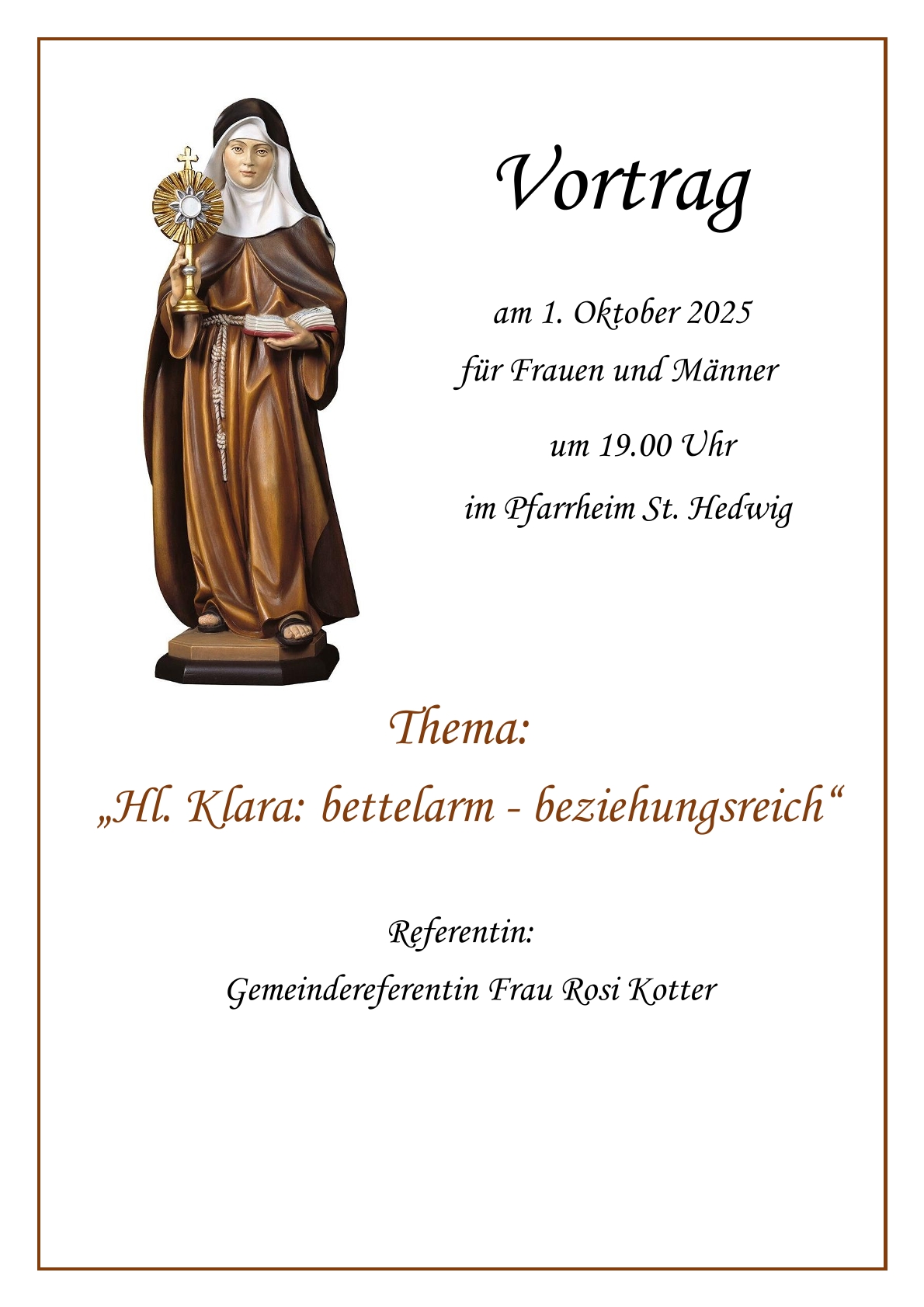 Hl. Klara