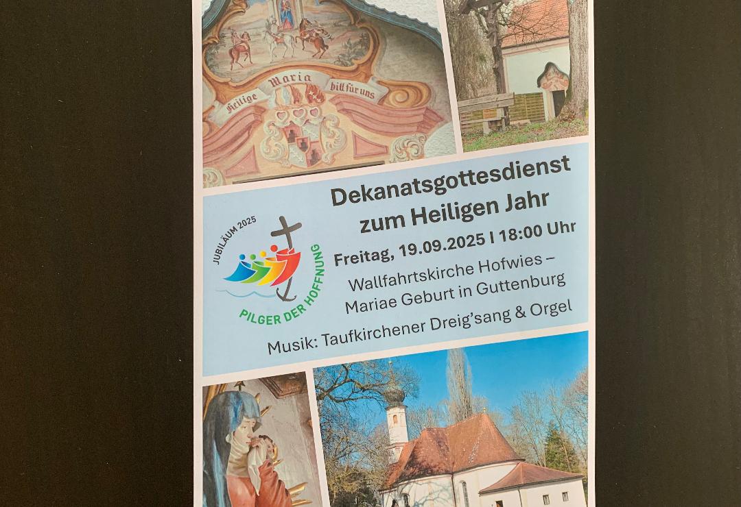 Einladnung zum Dekanatsgottesdienst Hl. Jahr 2025