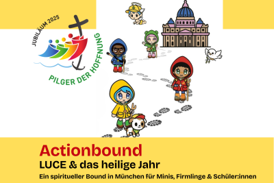 Hinweisbild Actionbound "Luce & das heilige Jahr"