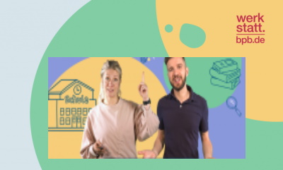 Screenshot bpb Mediathek: Reels der Werkstatt