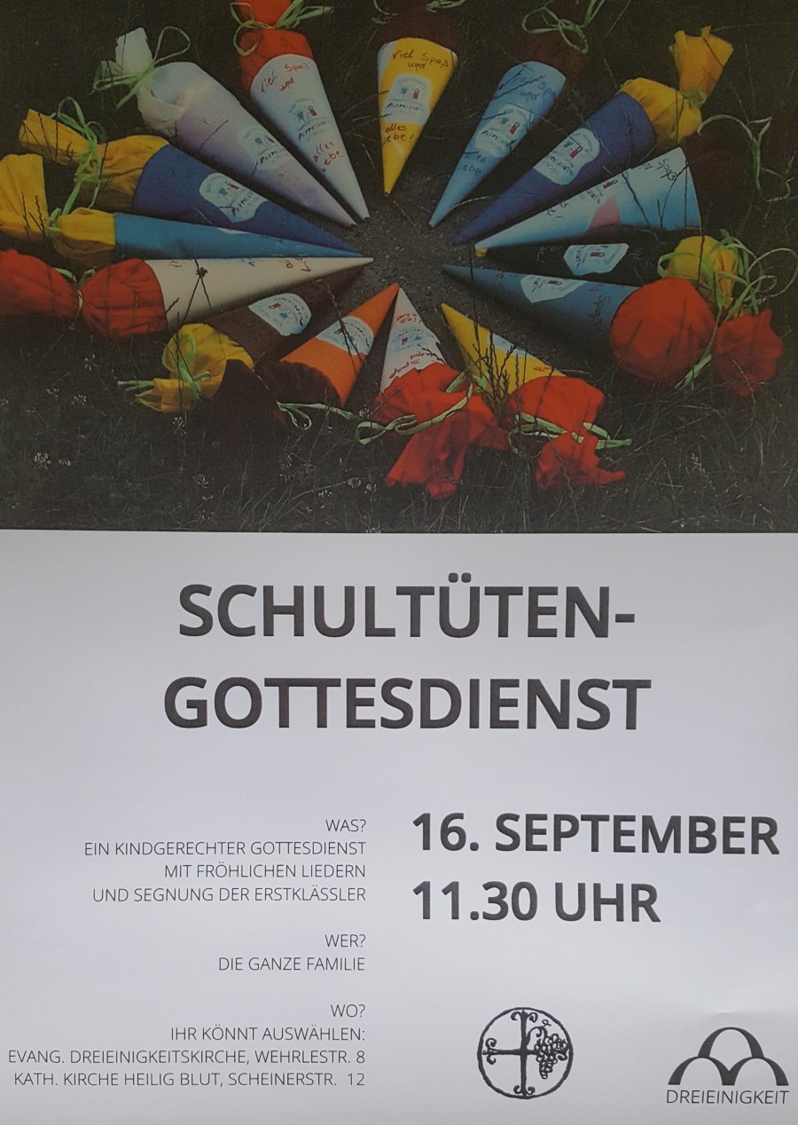 Schultütengottesdienst 2025