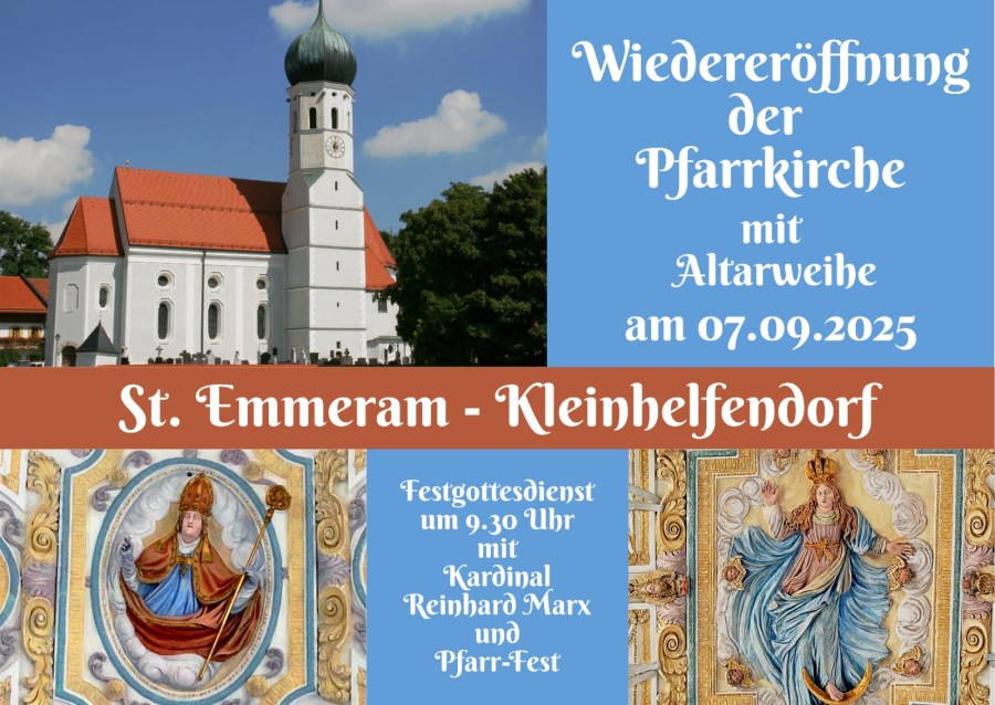 Flyer Altarweihe