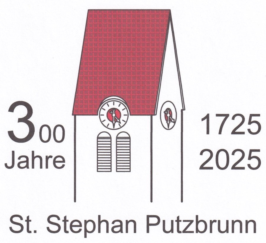 Alte Kirche Putzbrunn<br/>300 Jahre Logo