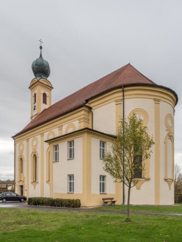 Kirche St. Salvator in Ecksberg bei Mühldorf am Inn
