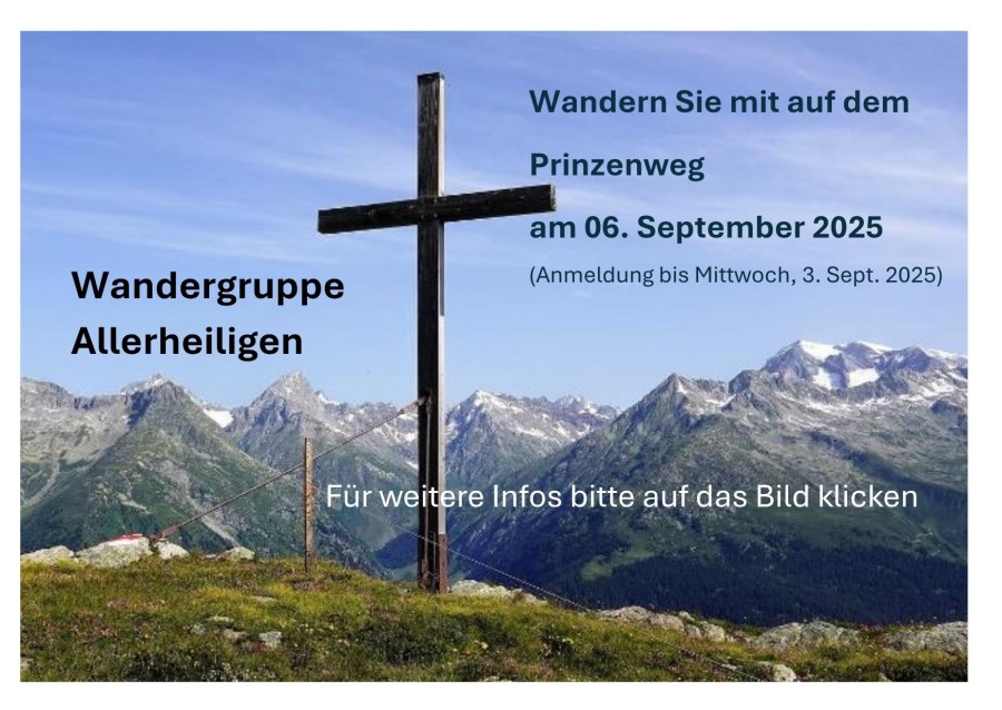 Wanderung am 6. September 2025