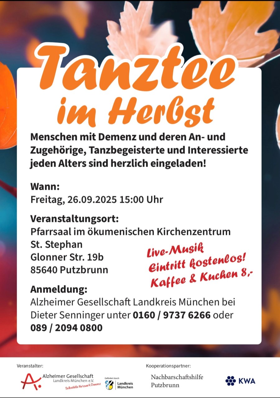 Tanztee Putzbrunn 26.09.2025