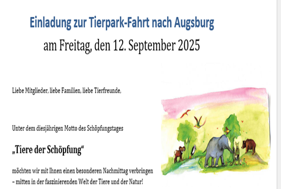 Kachel für Tierpark September