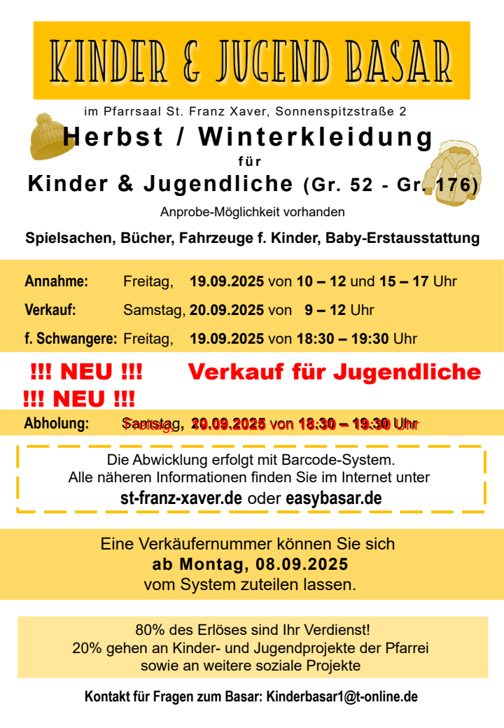 2025 Basar Flyer-Winter