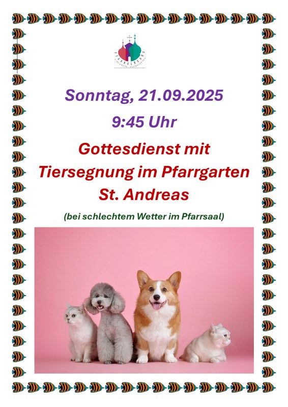 Tiersegnung 2025
