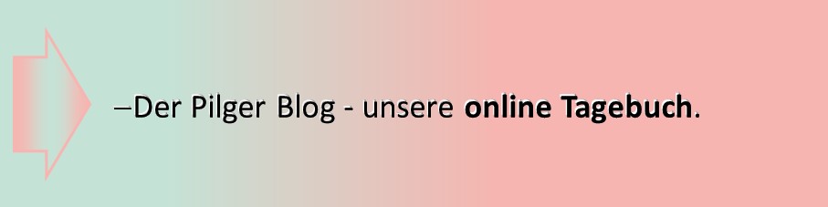 Banner für den Pilger Blog 2025