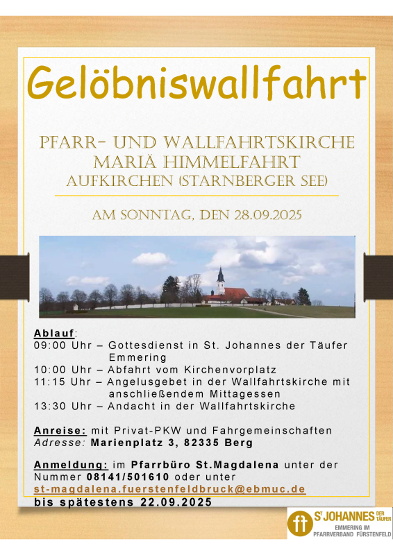Gelöbniswallfahrt