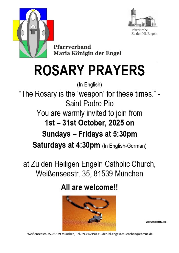 Rosary Prayers October every day in Zu den Hl. Engeln