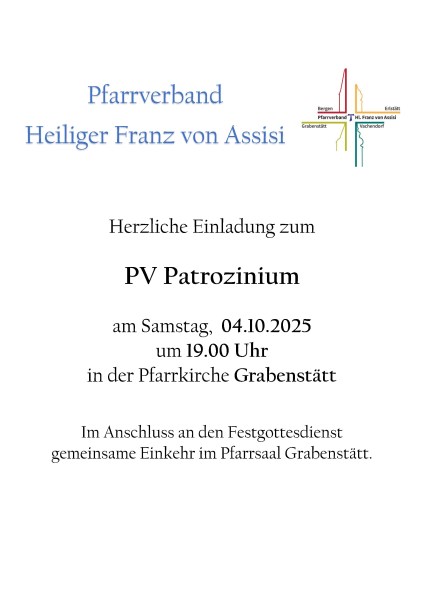 2025 Plakat Patrozinium