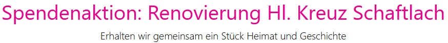 Link zur Spendenseite