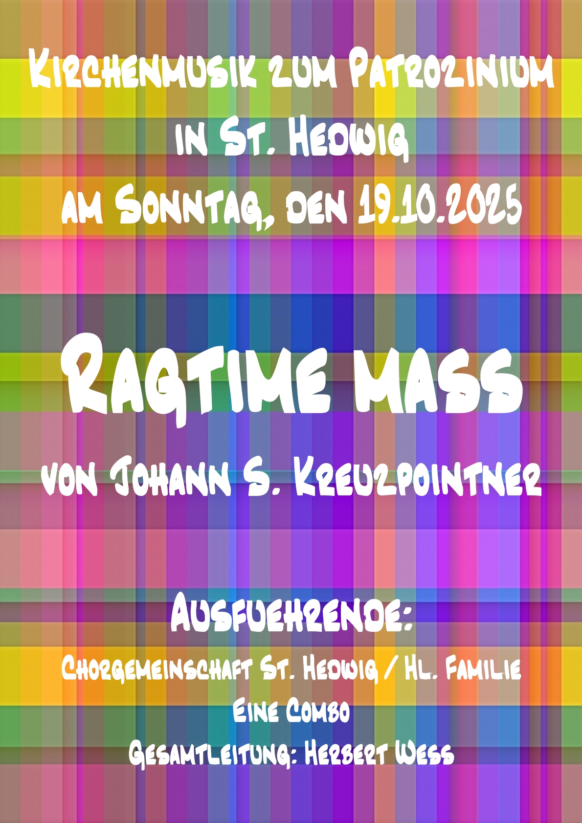 Ragtime Mass Patrozinium 2025