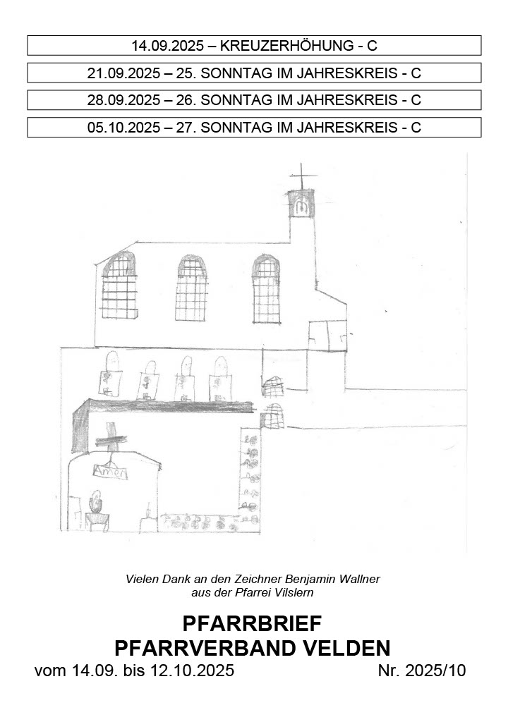 Titelbild Pfarrbrief