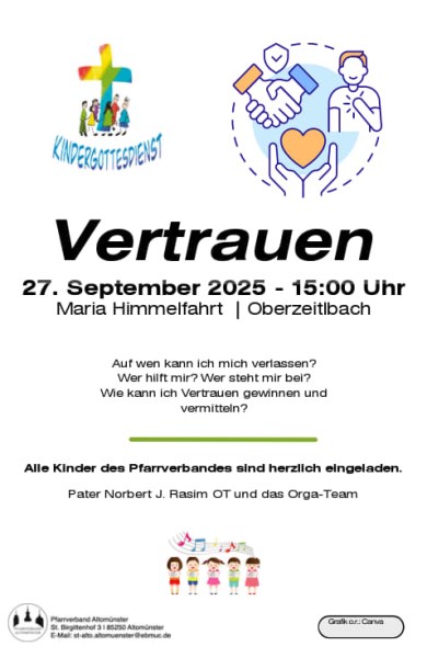 Kindergottesdienst September 2025