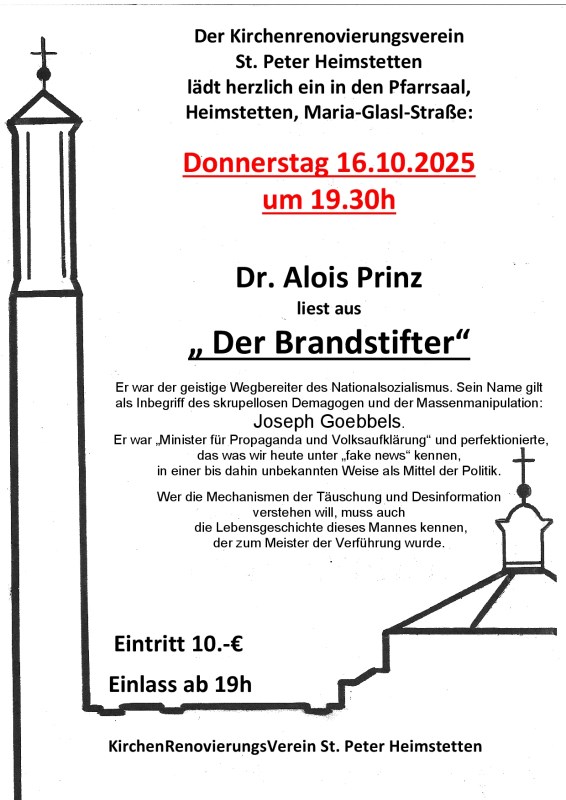 Plakat Goebbels