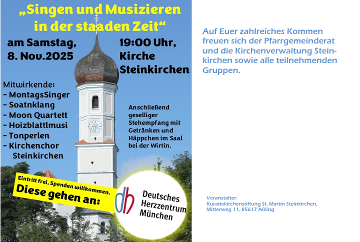 Einladung Steinkirchen