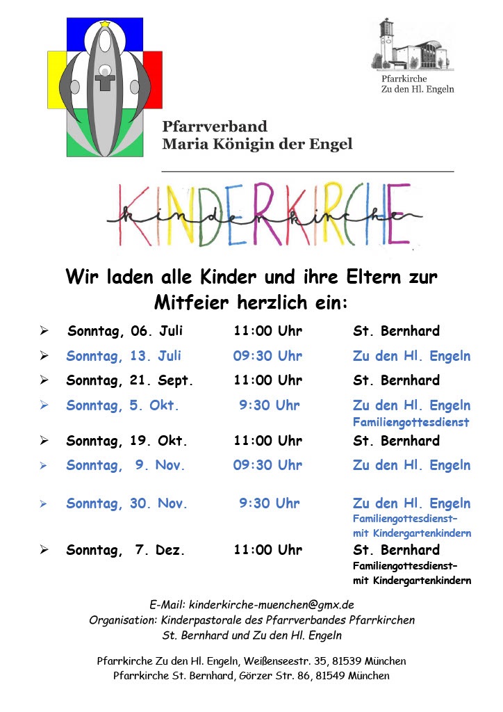 Einladung zur Kinderkirche neu 2025