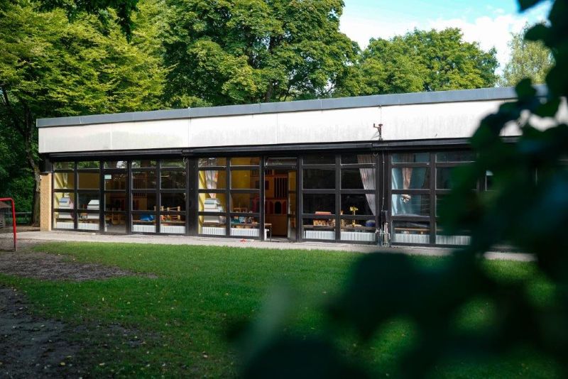 Bungalowbau der Kita St. Markus
