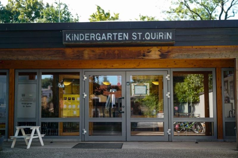 Eingang zur Kita St. Quirin