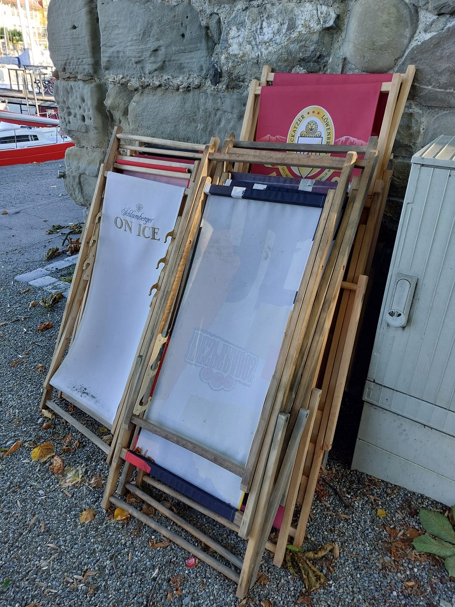 Thansau Klappstuhl einmotten