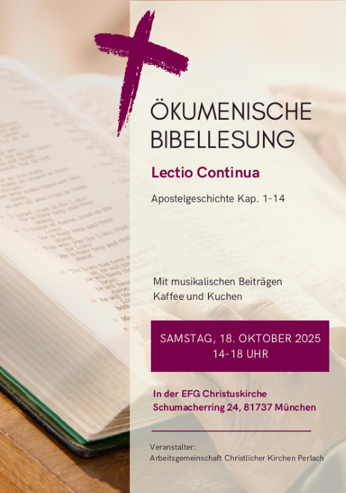 Plakat Lectio continua