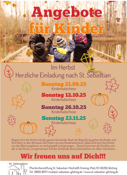 Termine Kinder Herbst 2025